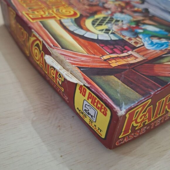 Pinocchio Fairy Tale Jigsaw Puzzle Small 49 Pieces 11 x 11 1976 Vintage Complete - Picture 3 of 11